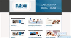 Desktop Screenshot of marlow.sk
